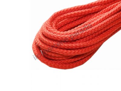 5 mètres de cordon de largeur 4 mm rouge