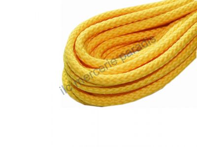 5 mètres de cordon de largeur 4 mm jaune