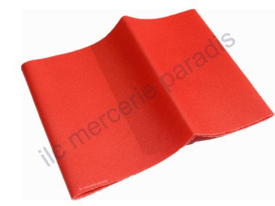 Percale Thermocollant Patch Couleur ROUGE - 12 x 45 cm - Polyester