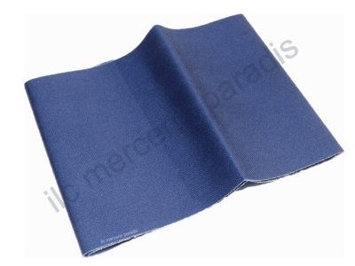 Percale Thermocollant Patch Couleur BLEU MARINE - 12 x 45 cm - Polyester