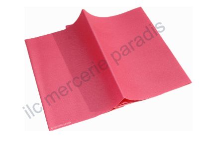 Percale Thermocollant Patch Couleur FUSHIA - 12 x 45 cm - Polyester