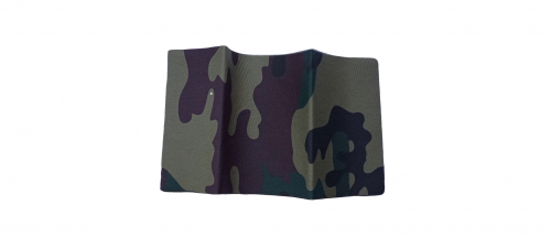 Percale Thermocollant Patch Couleur CAMOUFLAGE - 12 x 45 cm - Polyester/Coton